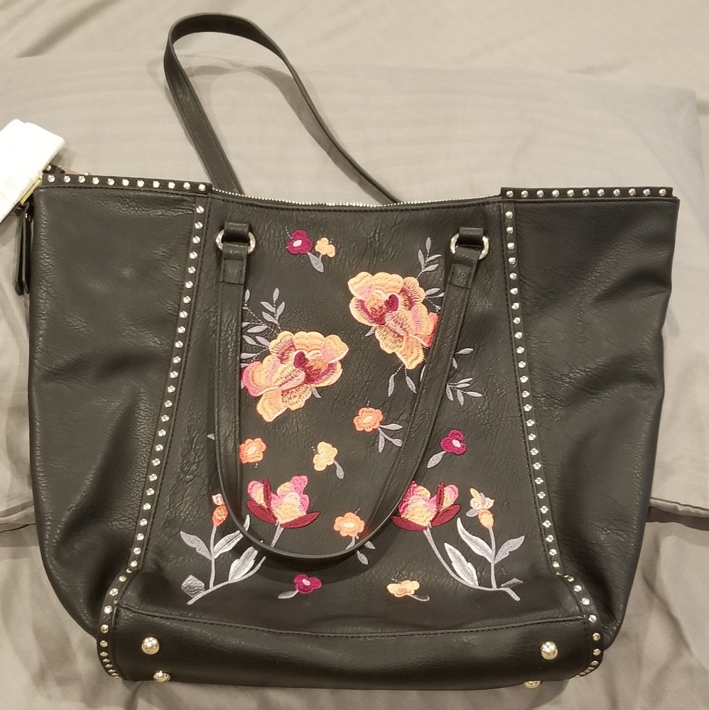 INC. - large zip Tote